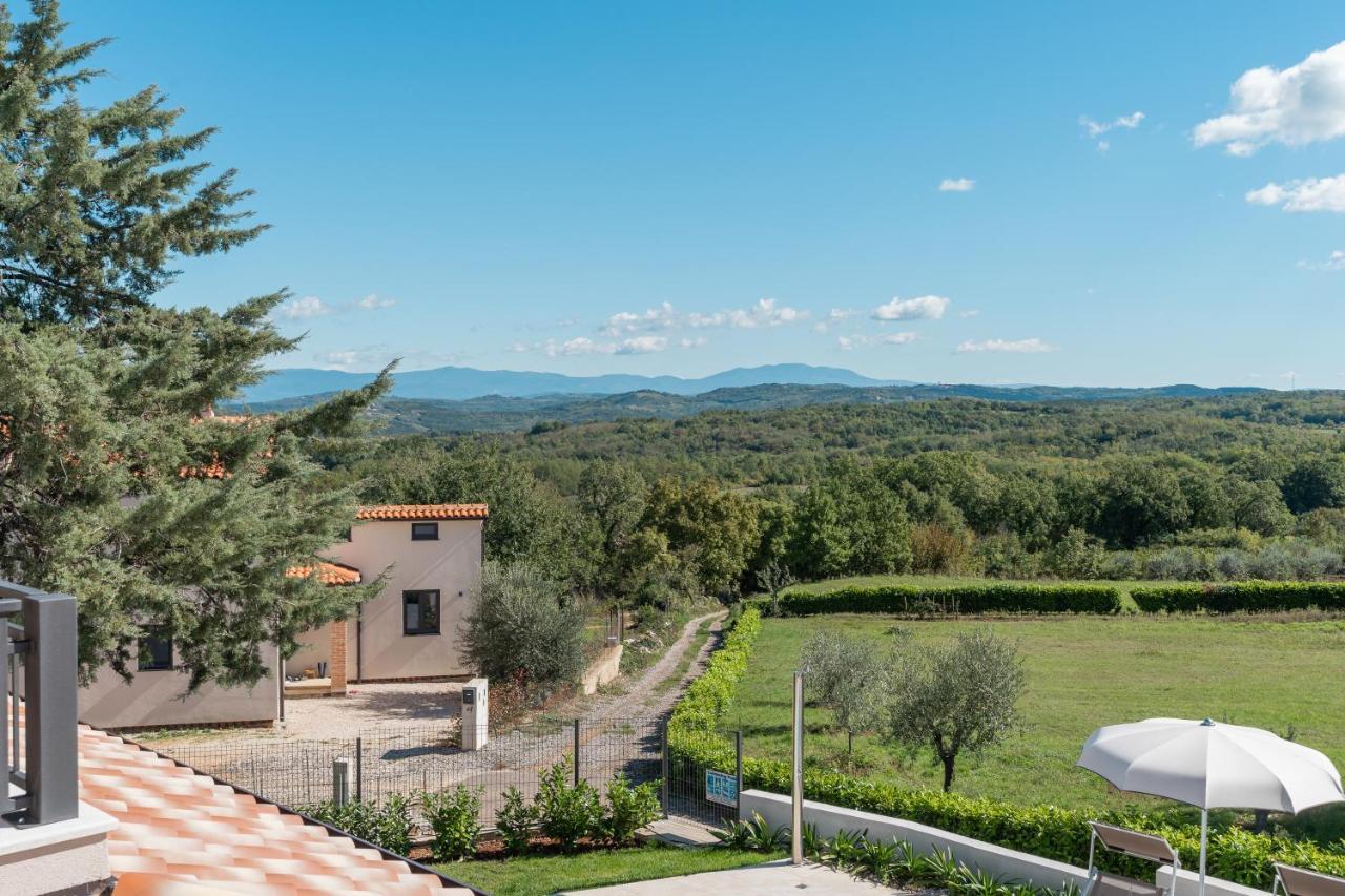Villa Atop The Village With Stunning View Vižinada Dış mekan fotoğraf
