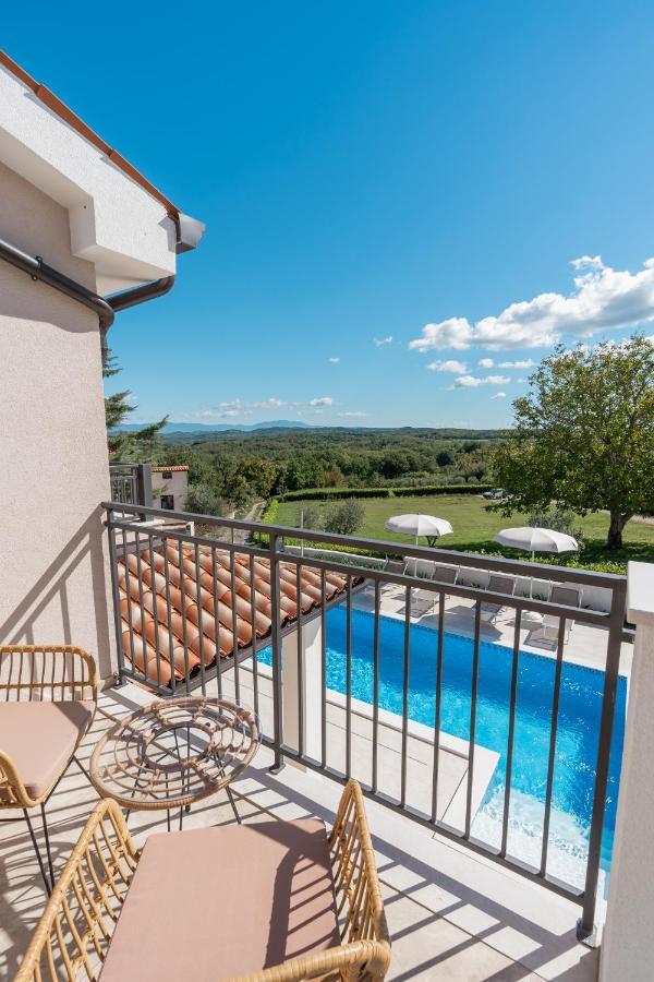 Villa Atop The Village With Stunning View Vižinada Dış mekan fotoğraf